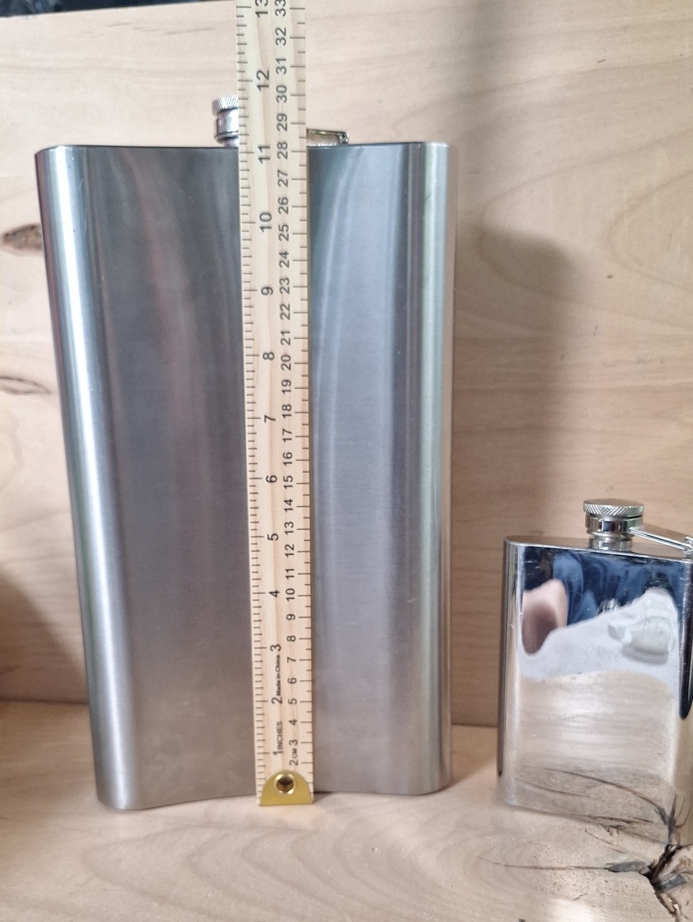 64-oz. Stainless Steel Flask & 7-oz Stainless Steel Flask - Picture 4 of 7